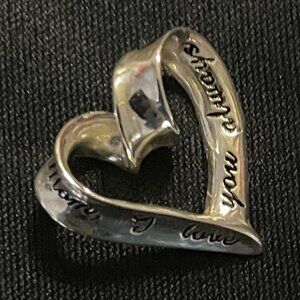 Sterling "Mom, I love you always" Necklace